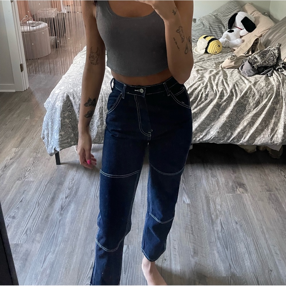 J galt dark wash jeans
